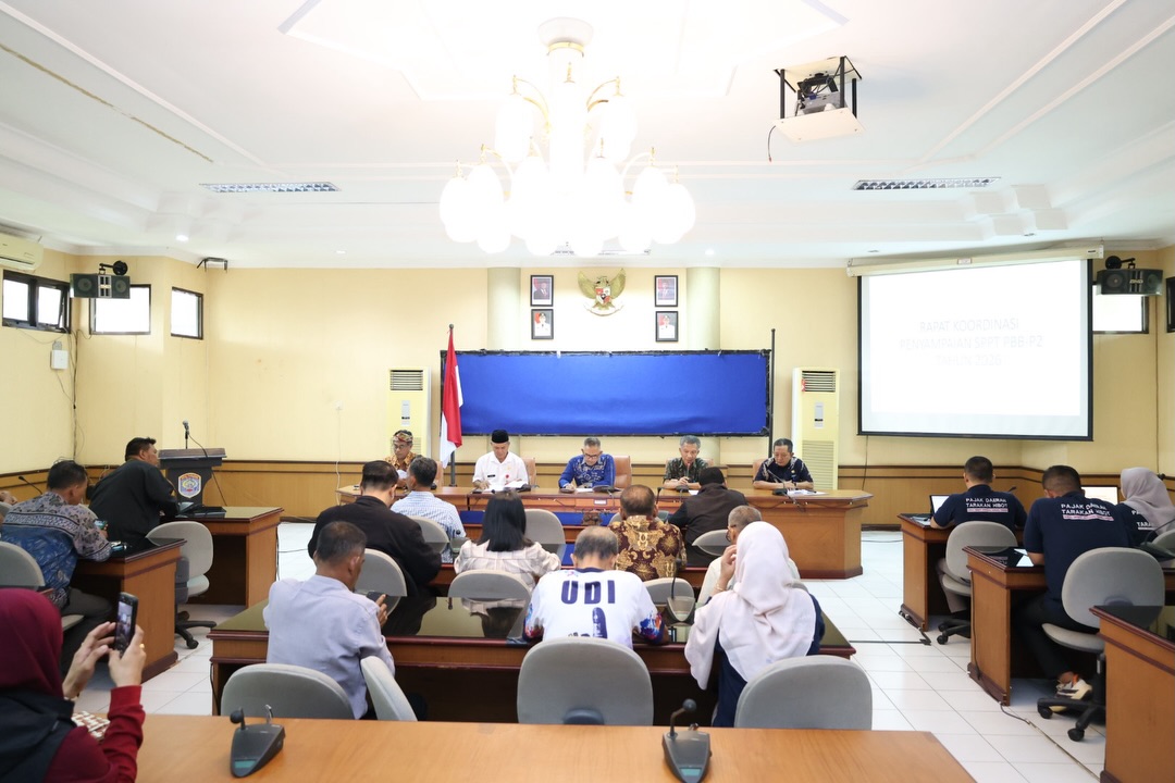 Rakor Penyampaian SPPT PBB-P2 Kota Tarakan Tahun 2026